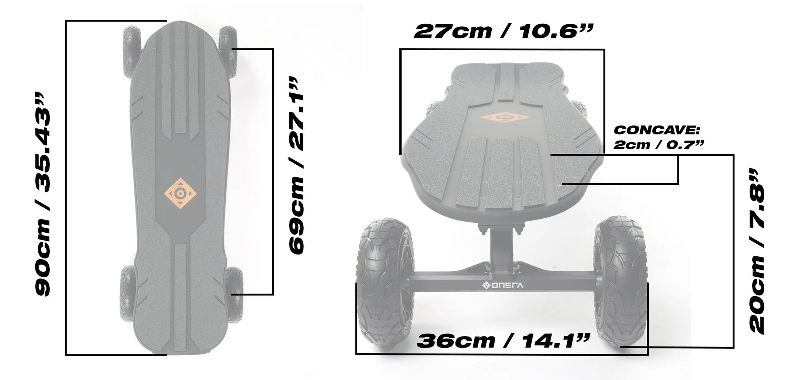 ONSRA Challenger 2.0 Belt Drive – All Terrain – product image 6