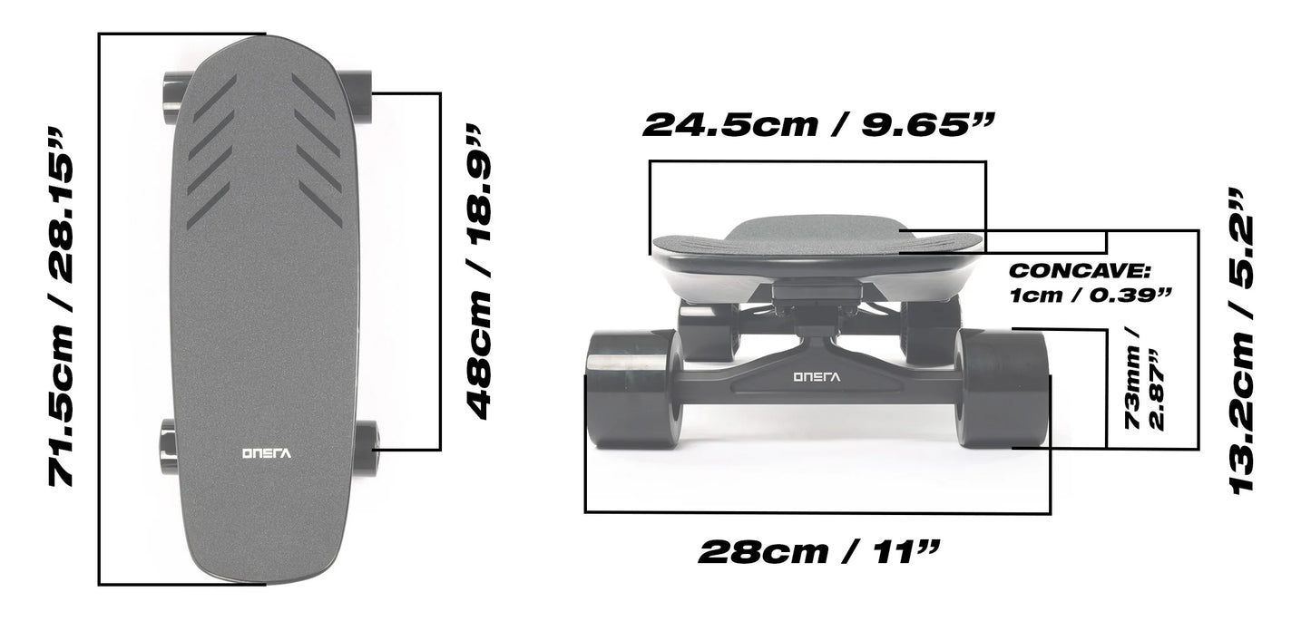 ZENO - Lightweight Kicktail Electric eboard for Travel